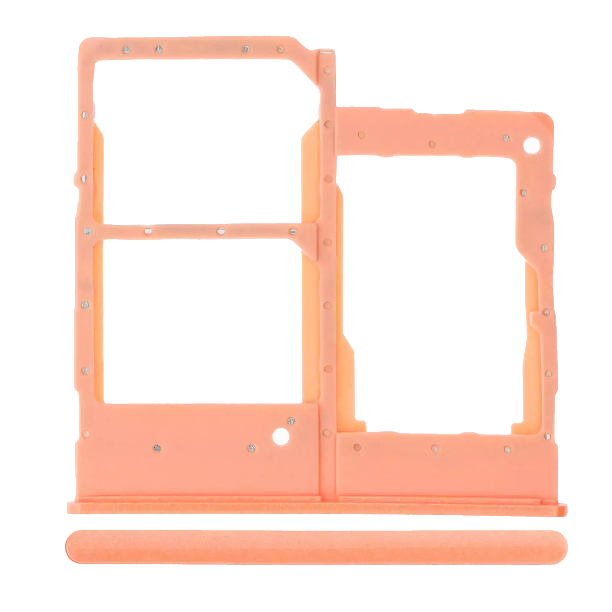 Dual SIM Card Tray for Samsung Galaxy A20E (A202 / 2019) – Coral