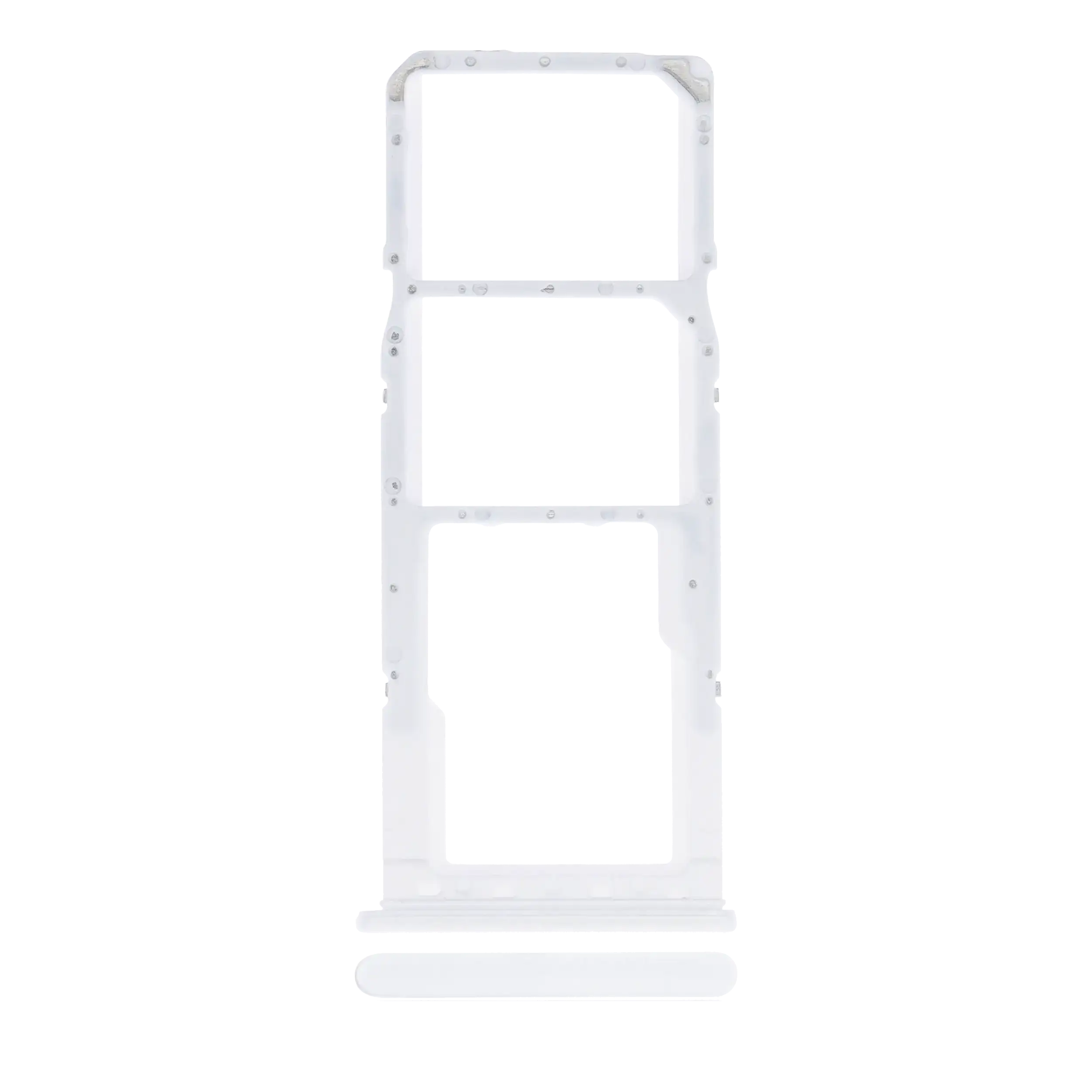 Dual SIM Card Tray for Samsung Galaxy A21S (A217 / 2020) (White)