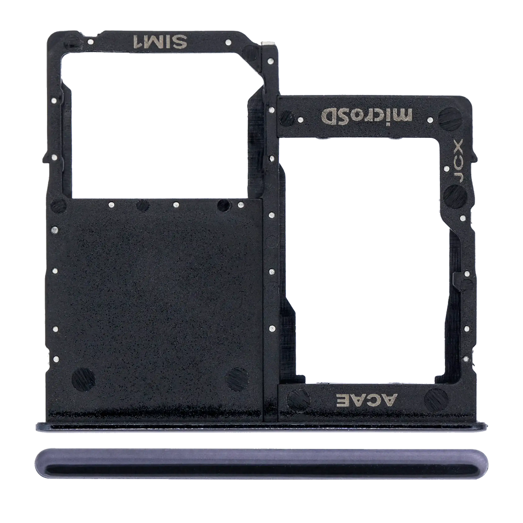 Single SIM Card Tray for Samsung Galaxy A31 (A315 / 2020) - Prism Crush Black