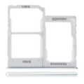 Dual SIM Card Tray for Samsung Galaxy A40 (A405 / 2019) (White)