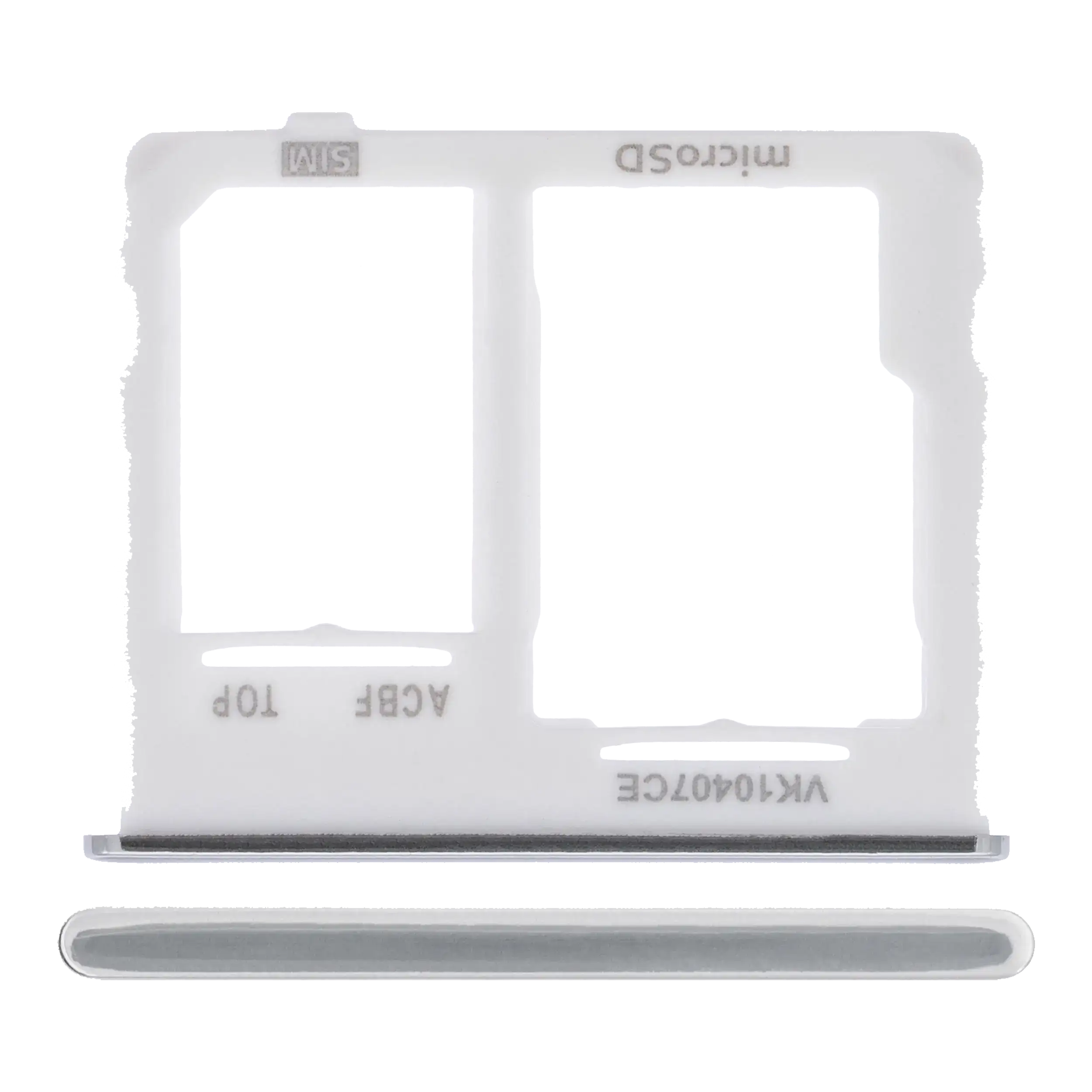 Einzel-SIM-Kartenhalter für Samsung Galaxy A32 5G (A326 / 2021) (Awesome White)