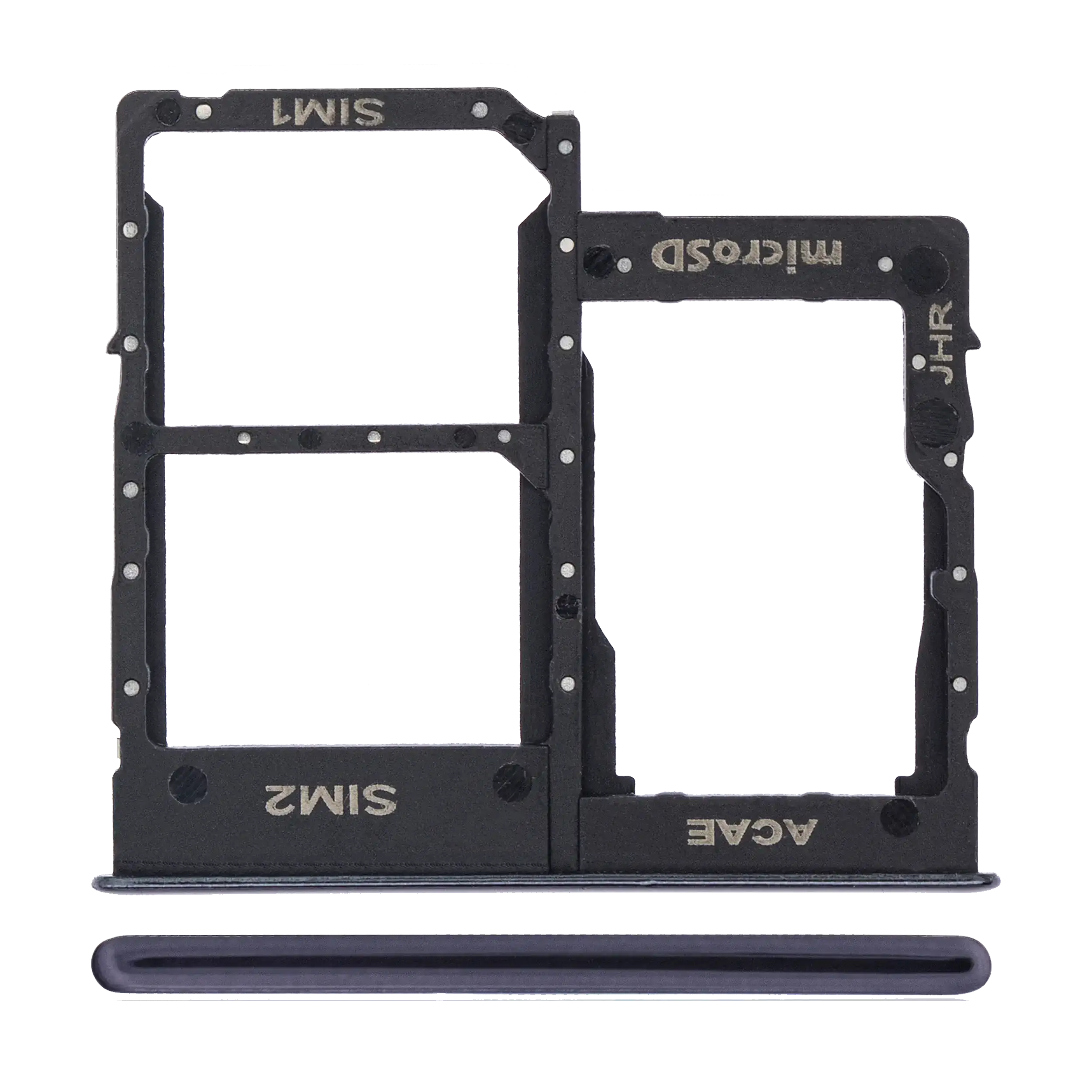 Dual SIM Card Tray for Samsung Galaxy A31 (A315 / 2020) – Prism Crush Black