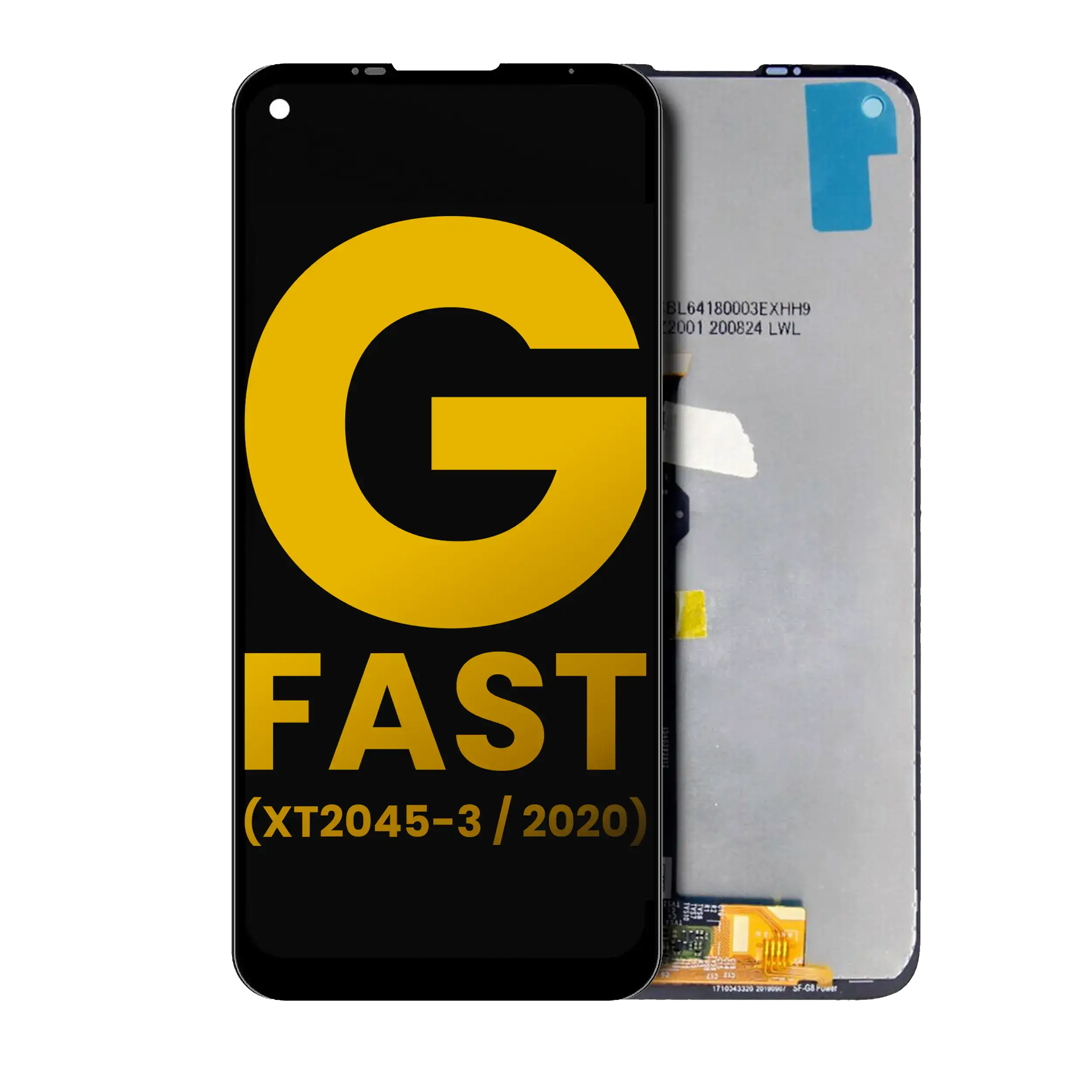 LCD-Display ohne Rahmen Motorola Moto G Fast (Refurbished) (Alle Farben)