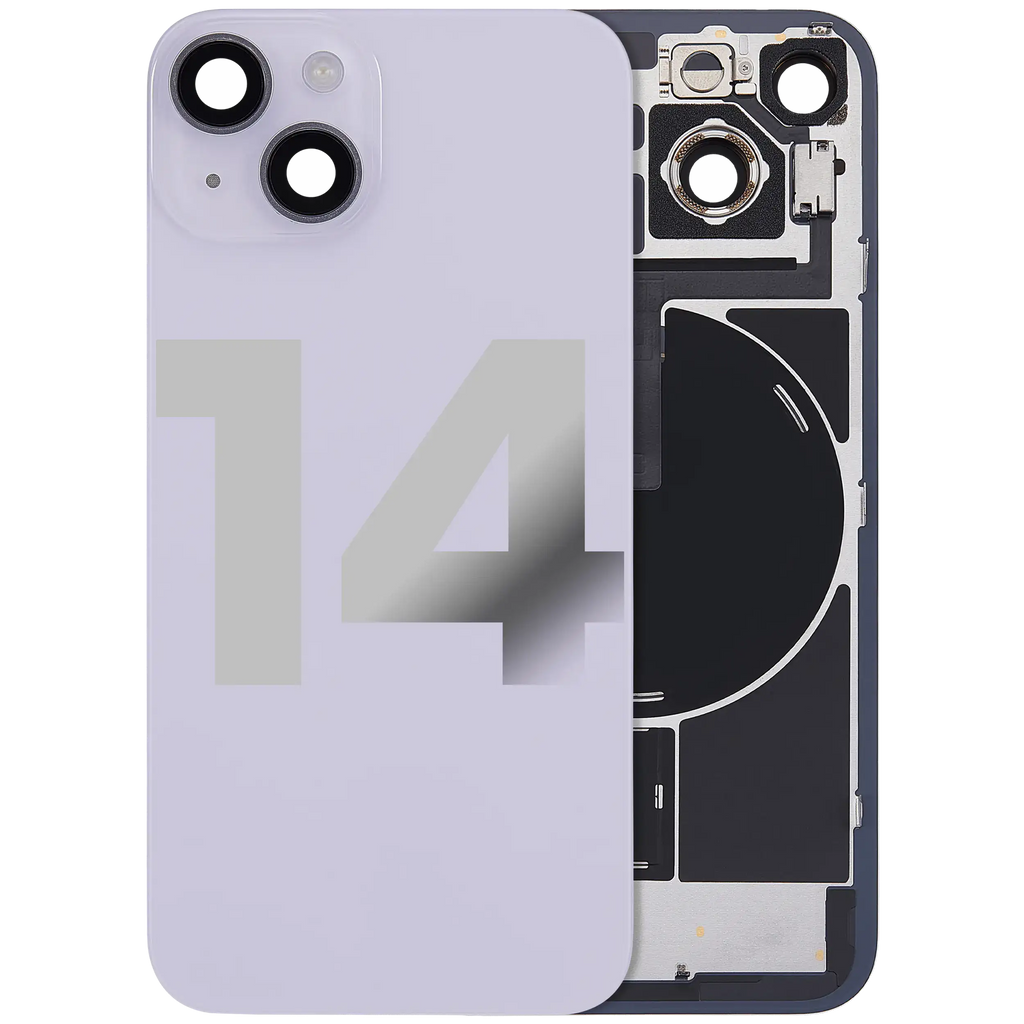 Gebrauchter Ausbau/Pull Qualität B – iPhone 14 Backcover Violett