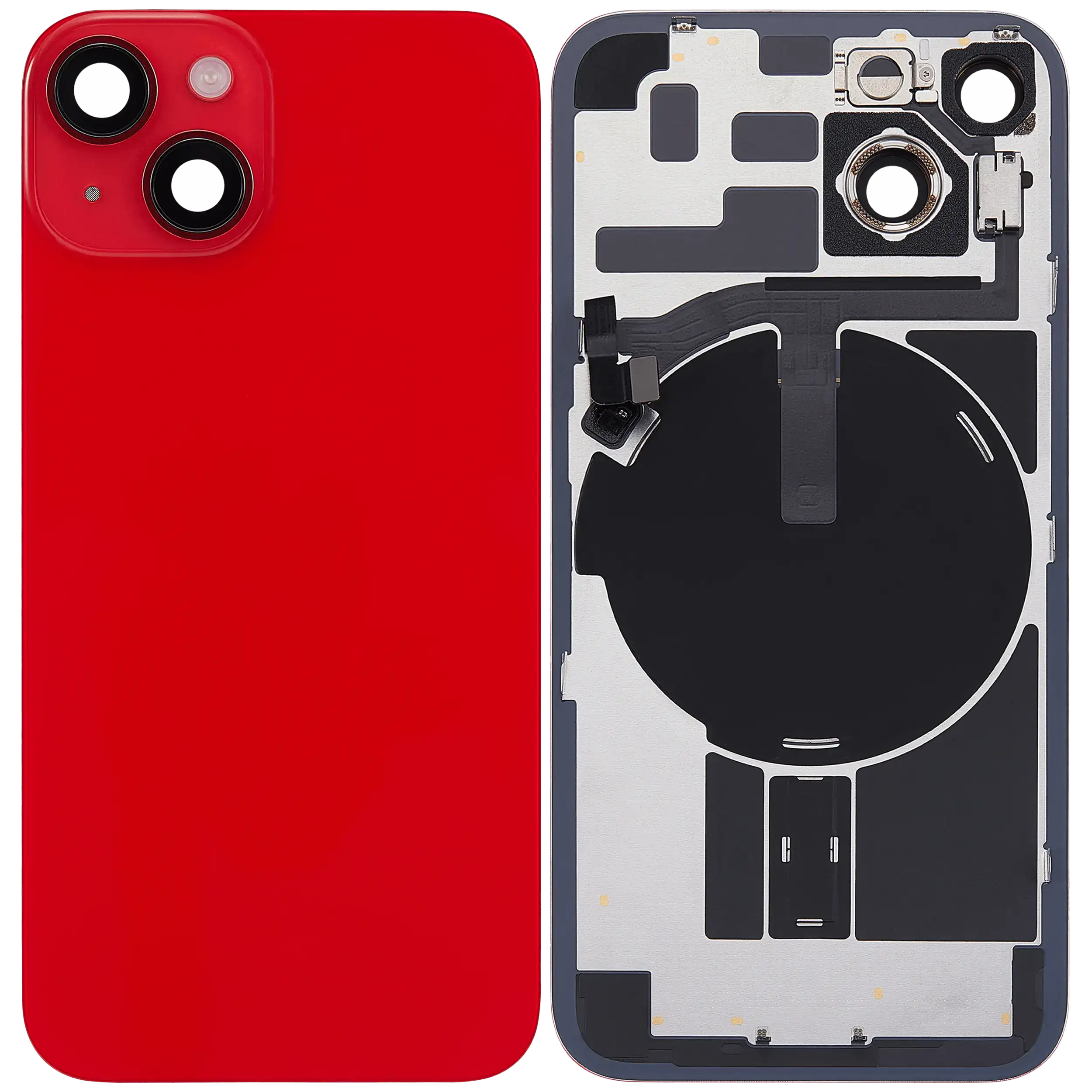 Original Apple-Ausbau B gebraucht – iPhone 14 Backcover Rot