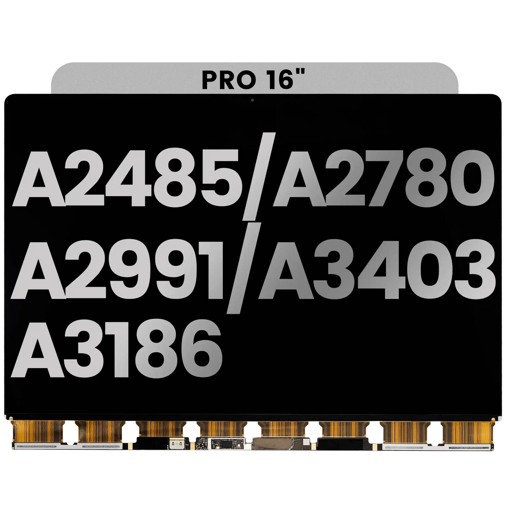 LCD Panel only for MacBook Pro 16" (A2485, A2780, A2991, A3403, A3186)