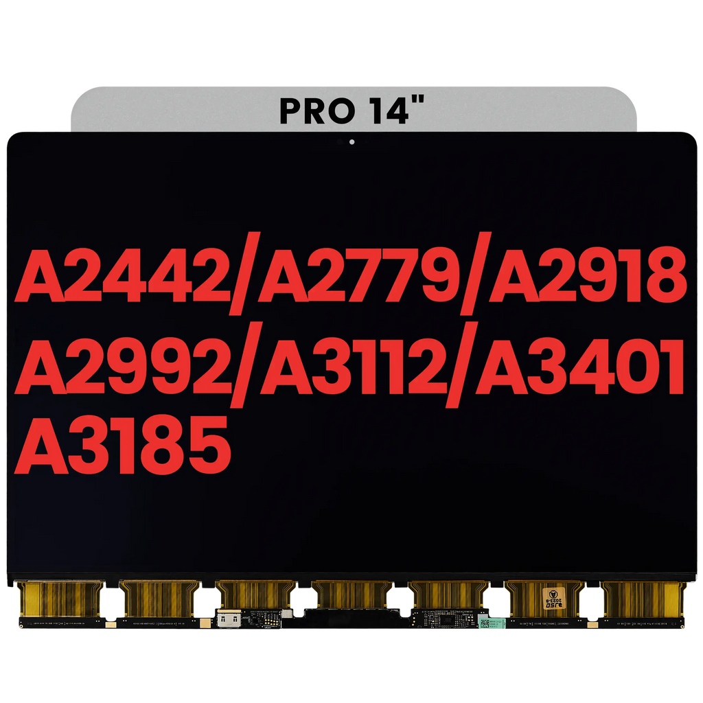 LCD Panel (only) for MacBook Pro 14" A2442/A2779/A2918/A2992/A3112/A3401/A3185 (Aftermarket Plus)