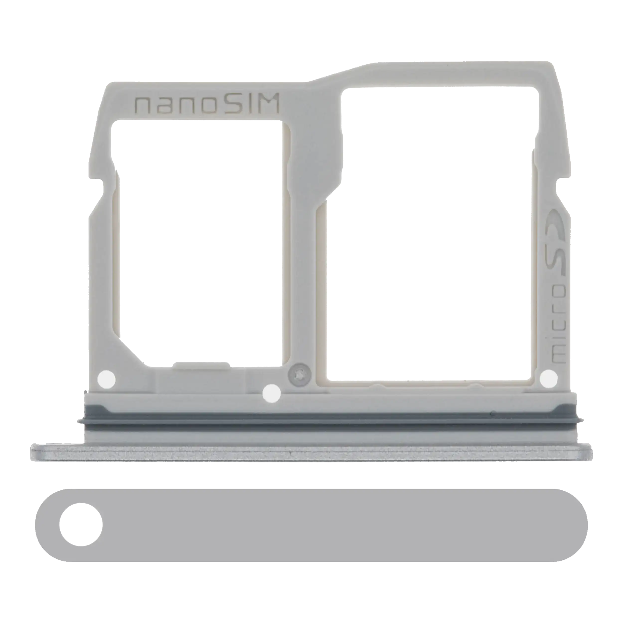 SIM-Kartenhalter für LG Stylo 5 (Silvery White)