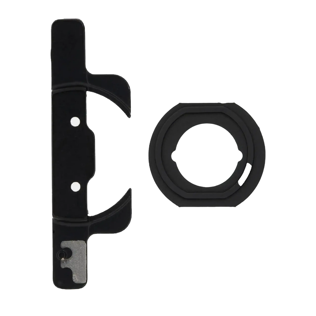 Home Button Halterungsrahmen mit Gummiring für iPad Mini 1 / Mini 2