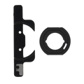 Home Button Halterungsrahmen mit Gummiring für iPad Mini 1 / Mini 2