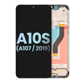 LCD-Display mit Rahmen für Samsung Galaxy A10s (Service Pack)