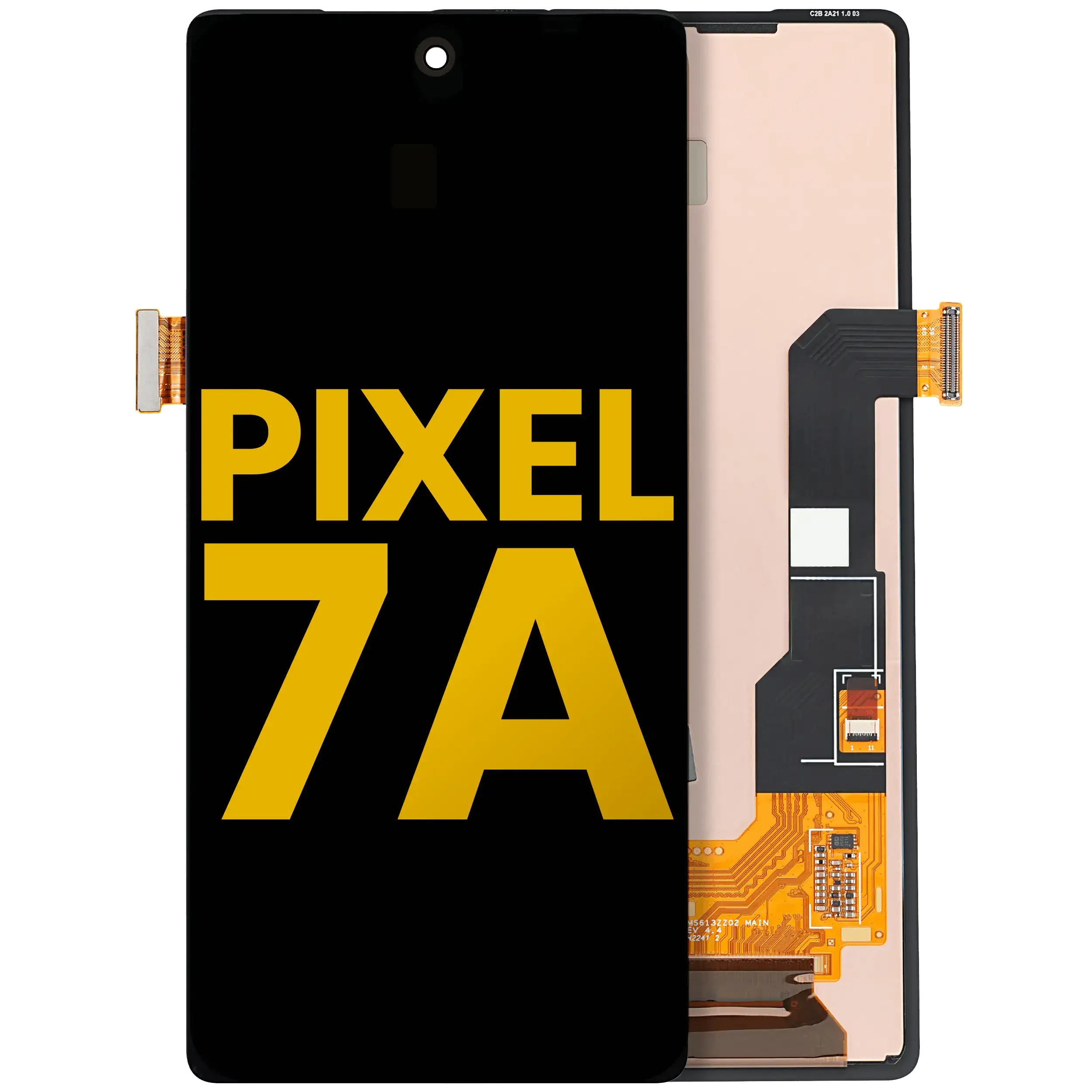OLED-Display ohne Rahmen, ohne Fingerabdrucksensor, Google Pixel 7A Refurbished