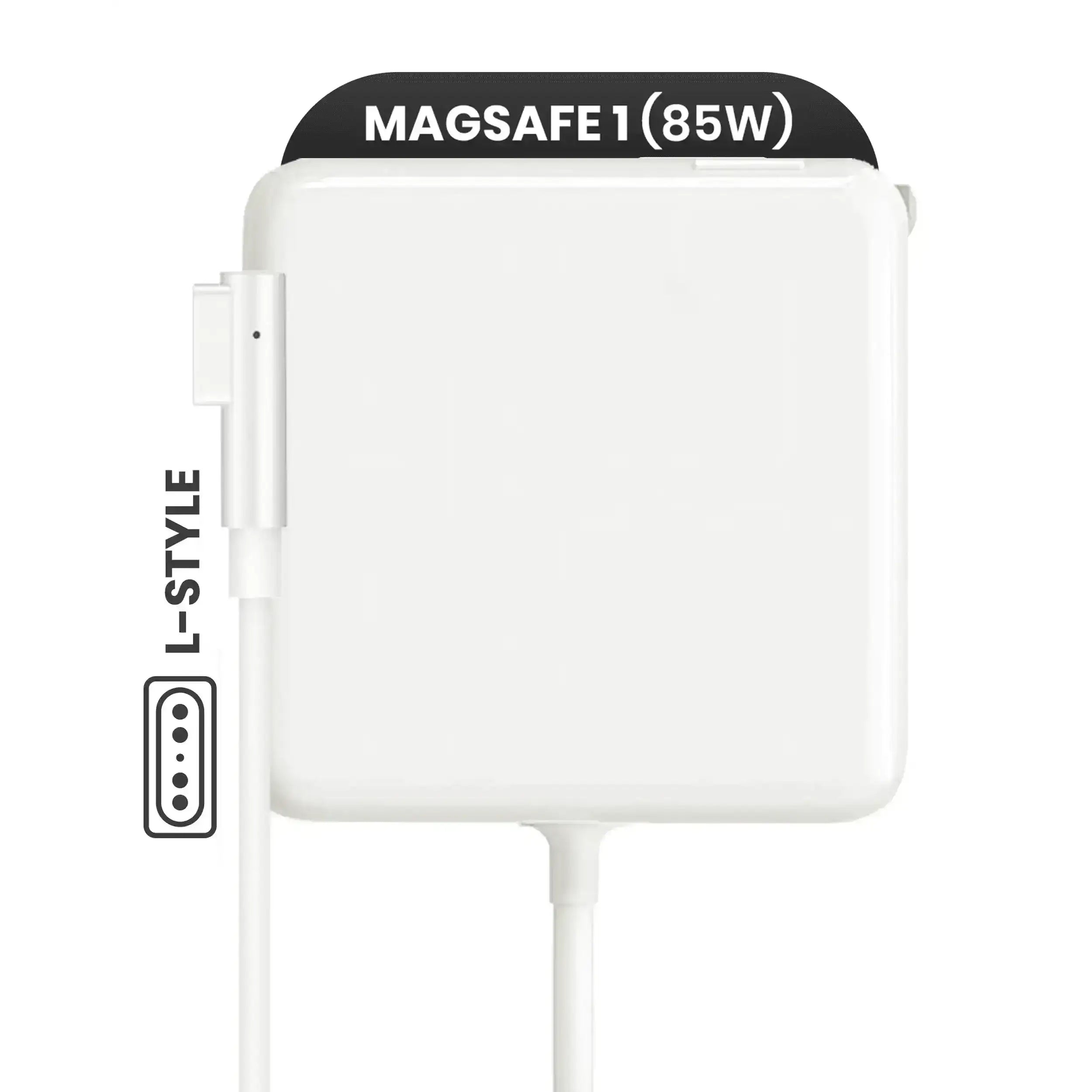 85W MagSafe 1 Netzteil mit Kabel (L-Style) für MacBook (Aftermarket)