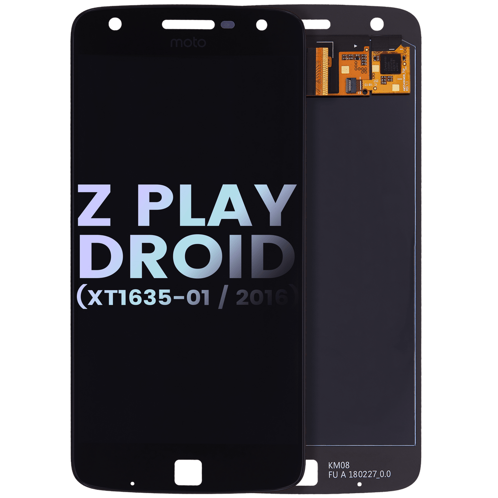 Motorola Moto Z Play LCD ohne Rahmen OEM-Qualität Schwarz