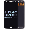Motorola Moto Z Play LCD ohne Rahmen Original OEM Schwarz