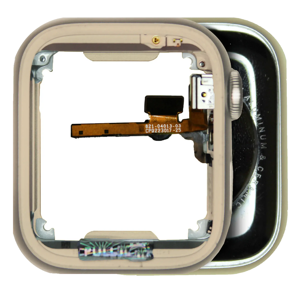 Housing for Watch Series 8 (41MM) (GPS Version) (used OEM removal, Grade A) (Aluminum/Starlight)