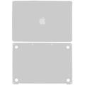 2-in-1 Skin (Top and Bottom) for MacBook Pro 13" A2289/A2338 (2020) Silver