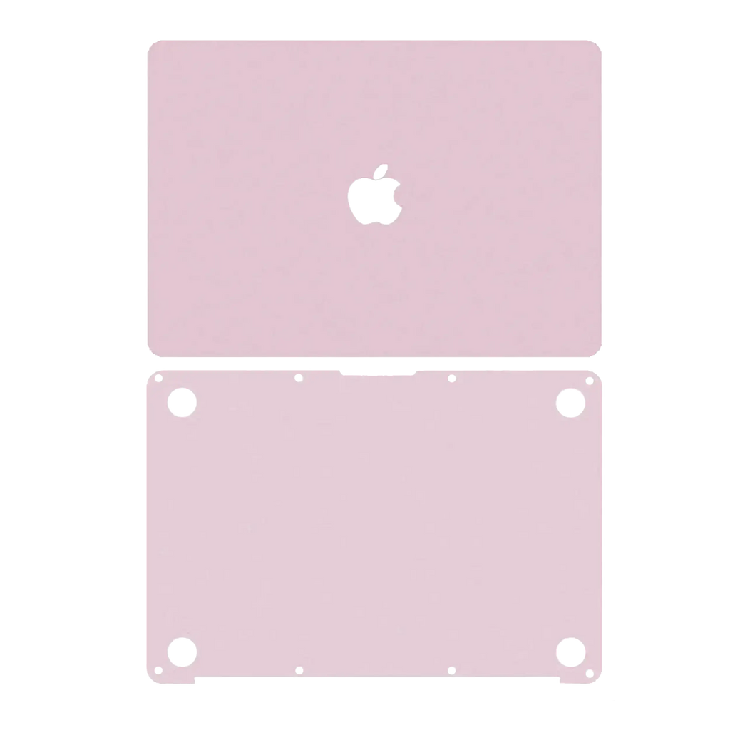 2 in 1 (Top and Bottom) Skin für MacBook 12" A1534 (2015-2017) (Rose Gold)