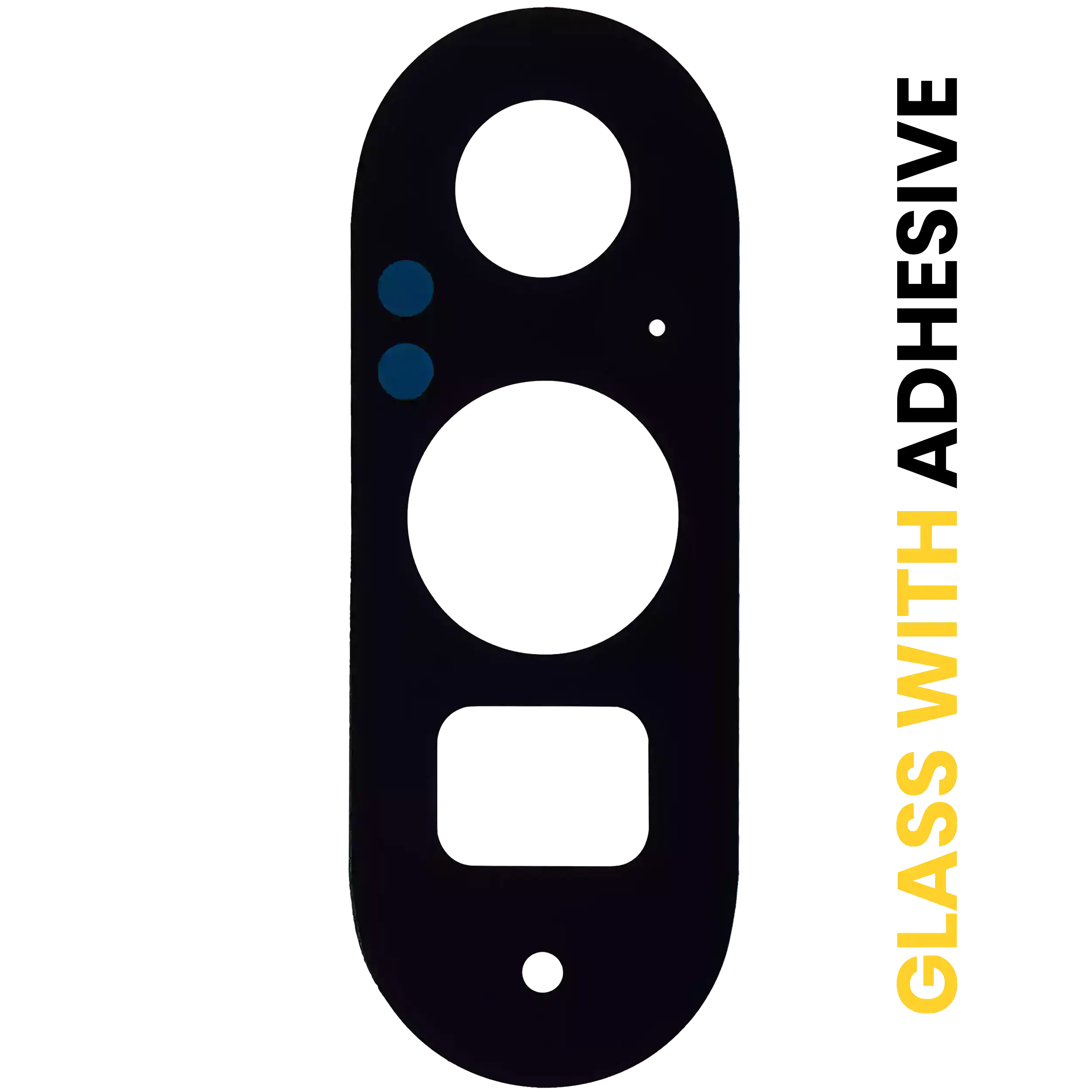 Kameralinse hinten (nur Glas) mit Kleber für Google Pixel 9 Pro XL