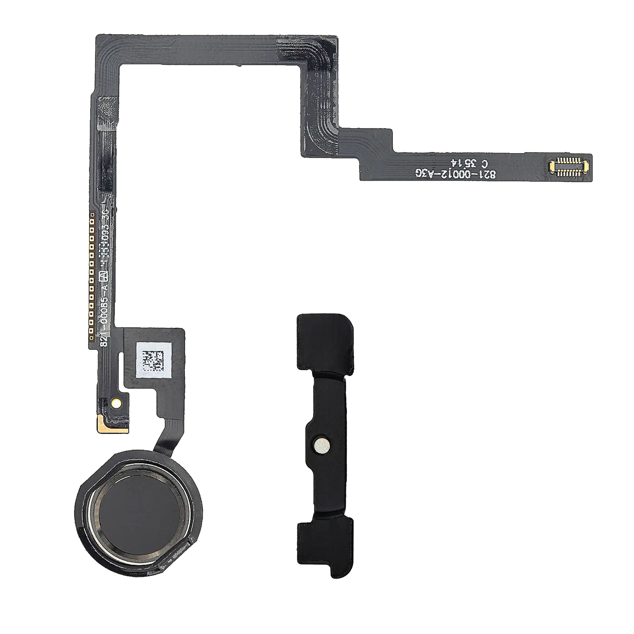 Home Button mit Flex für iPad Mini 3 (Schwarz)