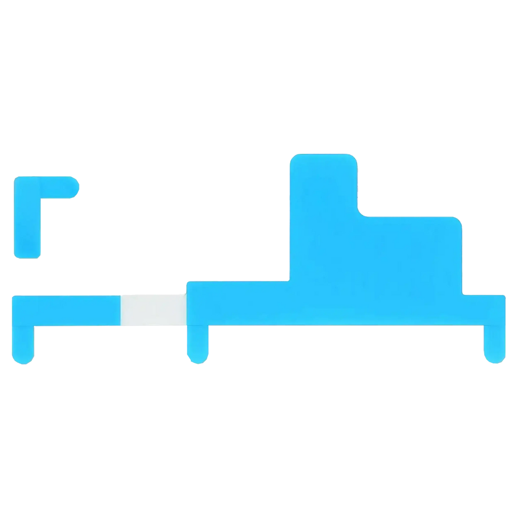 Battery Adhesive (top) for Google Pixel 6a (Original OEM)