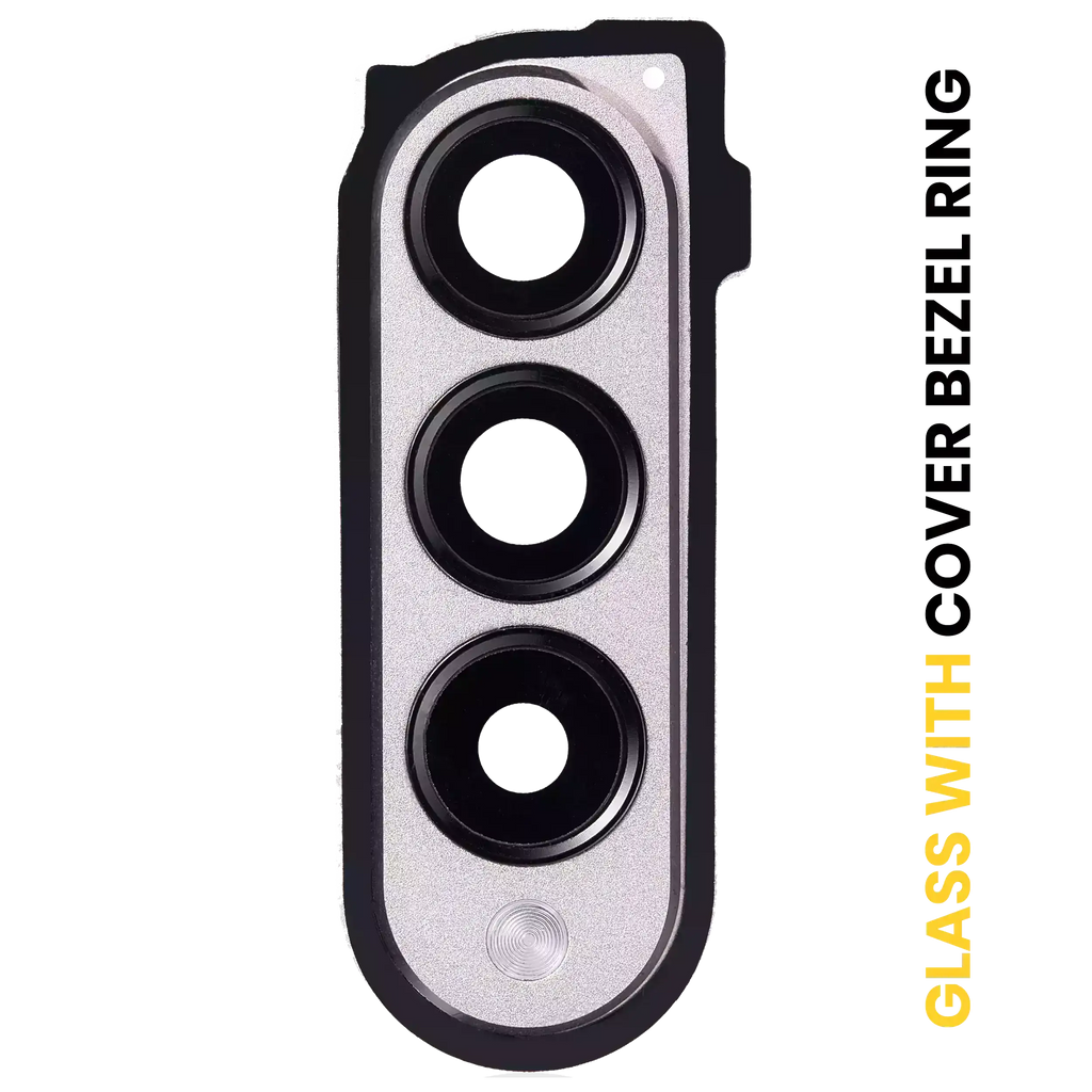 Rear Camera Lens with Bezel for Samsung Galaxy Z Fold 3 5G (F926) (Phantom Silver)