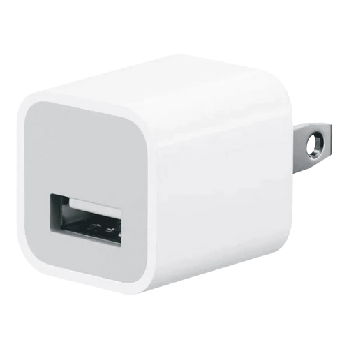 5W USB-A Wall Charger for iPhone, iPad, Watch and iPod (OEM Quality New) (Bulk Pack)