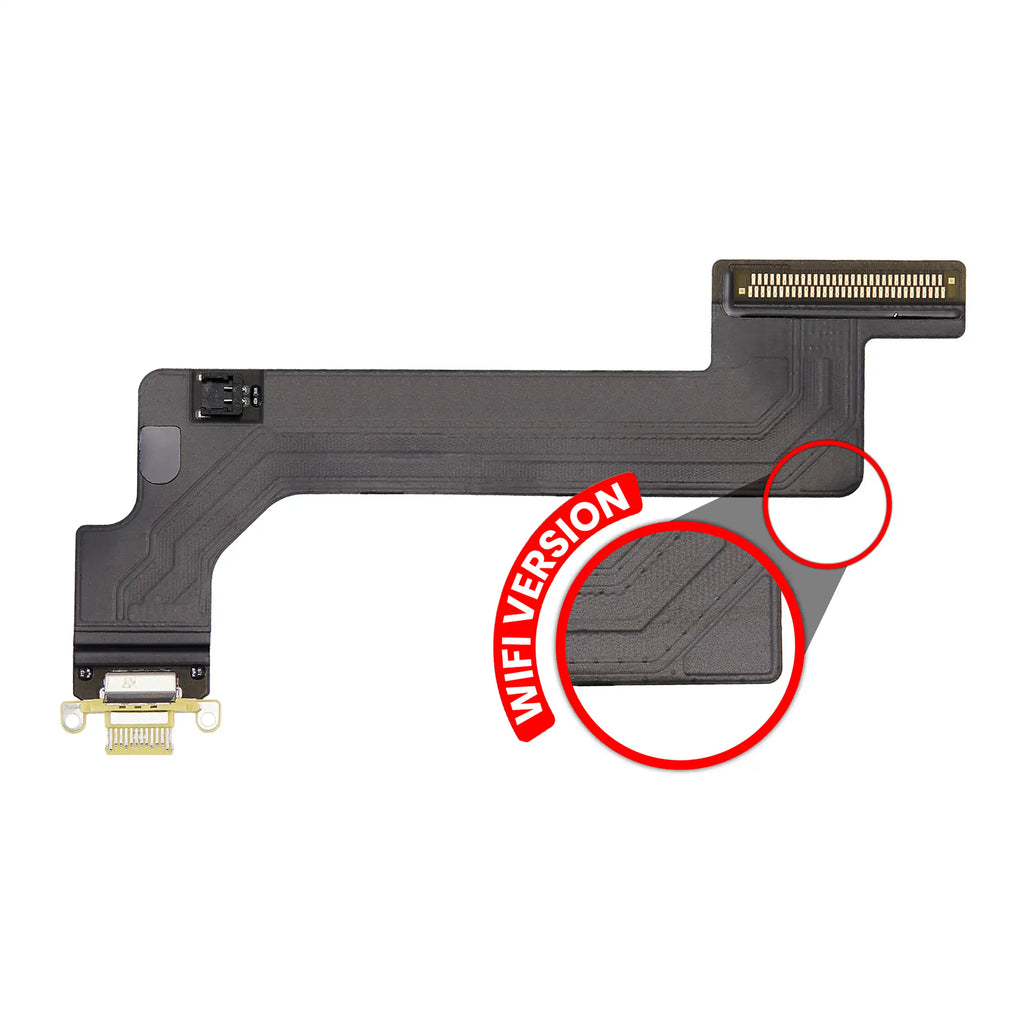 Ladebuchse-Flexkabel für iPad 10 (2022) (WiFi Only) (Premium) (Gelb)