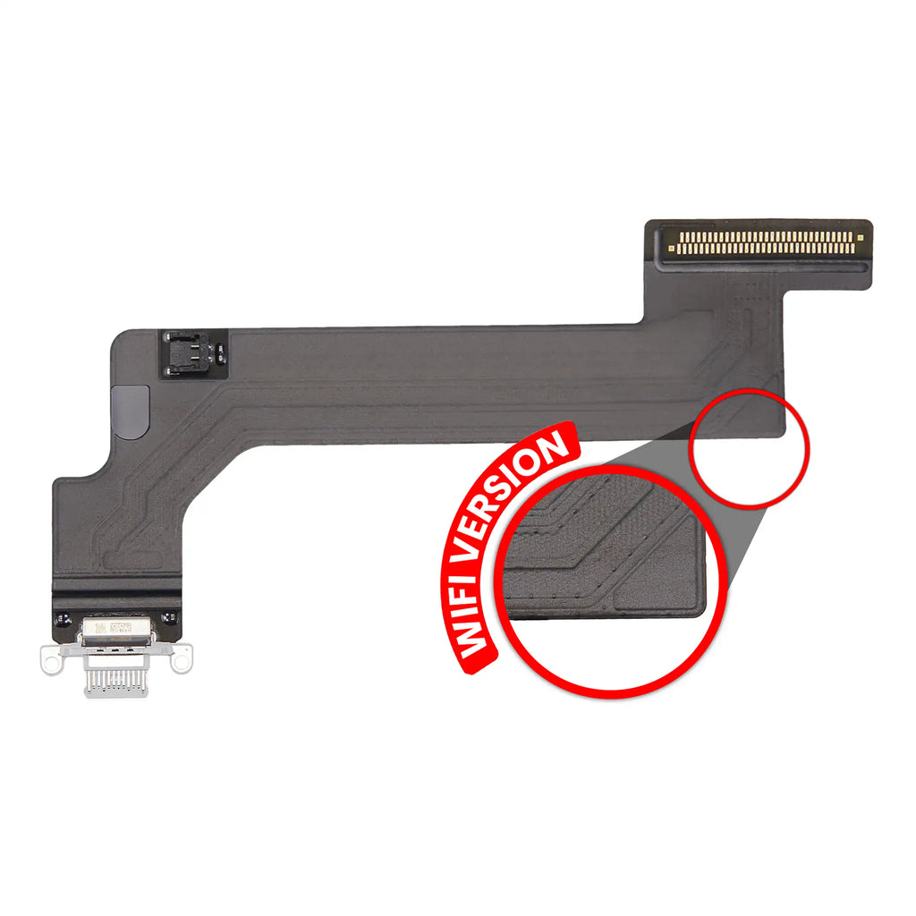 Ladebuchse-Flexkabel für iPad 10 (2022) WiFi-Version Premium Silber
