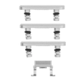 Hard Buttons (Power / Volume / Mute Switch) for iPhone 8 Plus (Silver)