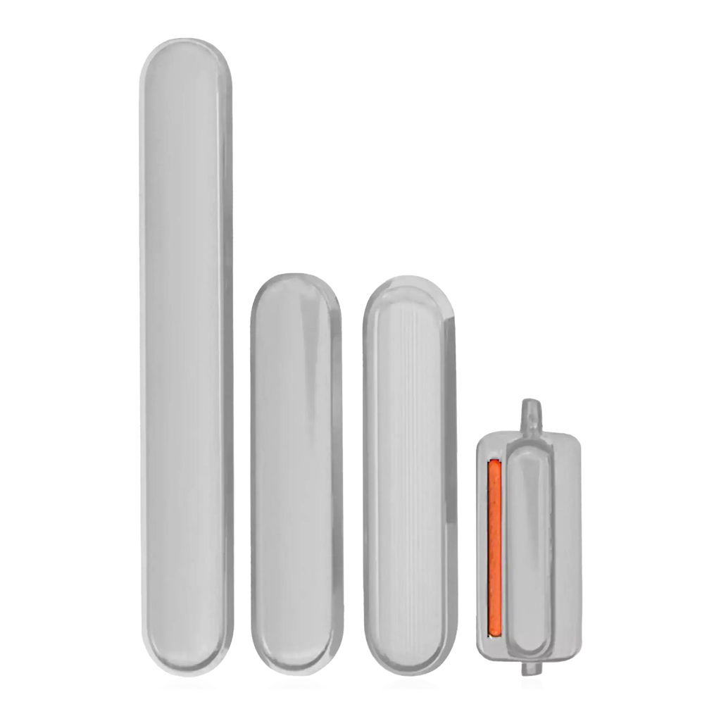 Hard Buttons (Power / Lautstärke / Schalter) für iPhone XS / XS Max (Silber)