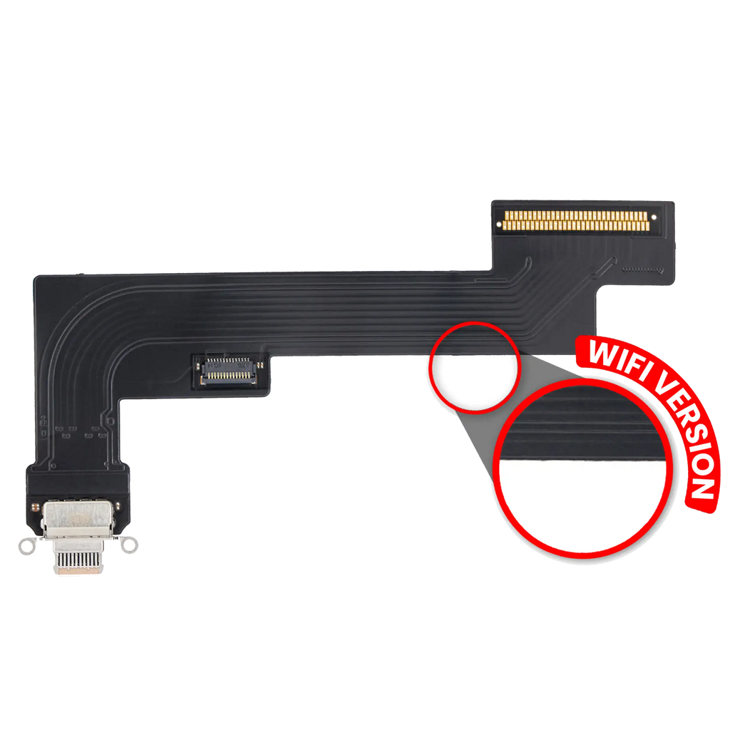 Ladebuchse-Flexkabel für iPad Air 4 (nur WiFi) (Aftermarket Plus) (Rose Gold)