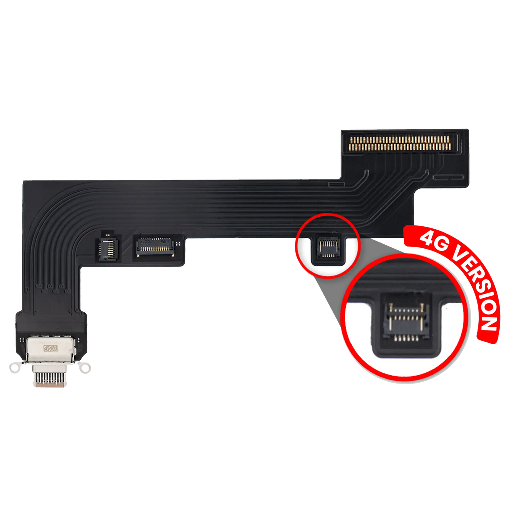 Ladebuchsen-Flexkabel iPad Air 4/5 Cellular Aftermarket Plus Rose Gold