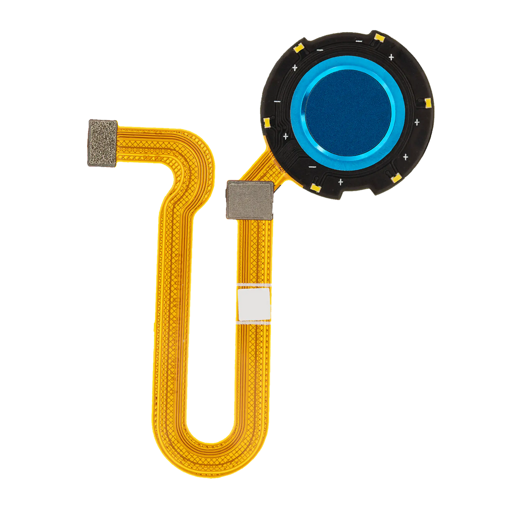 Fingerprint Sensor with Flex Cable for Motorola One Hyper (XT2027 / 2020) Deepsea Blue