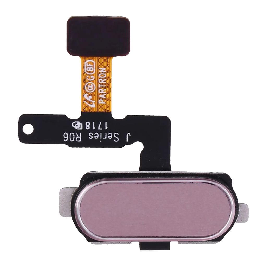 Fingerabdrucksensor mit Flexkabel für Samsung Galaxy J7 Pro (J730 / 2017) (Pink)