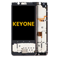 LCD-Display mit Rahmen für BlackBerry KEYone (Generalüberholt, Bronze)