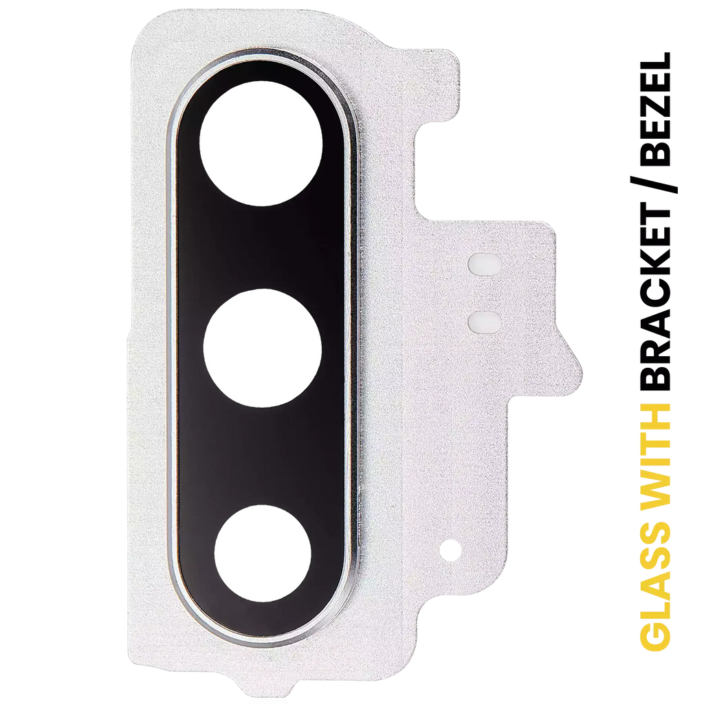 Kameralinse hinten mit Halterung für Samsung Galaxy Note 10 (Aura White)