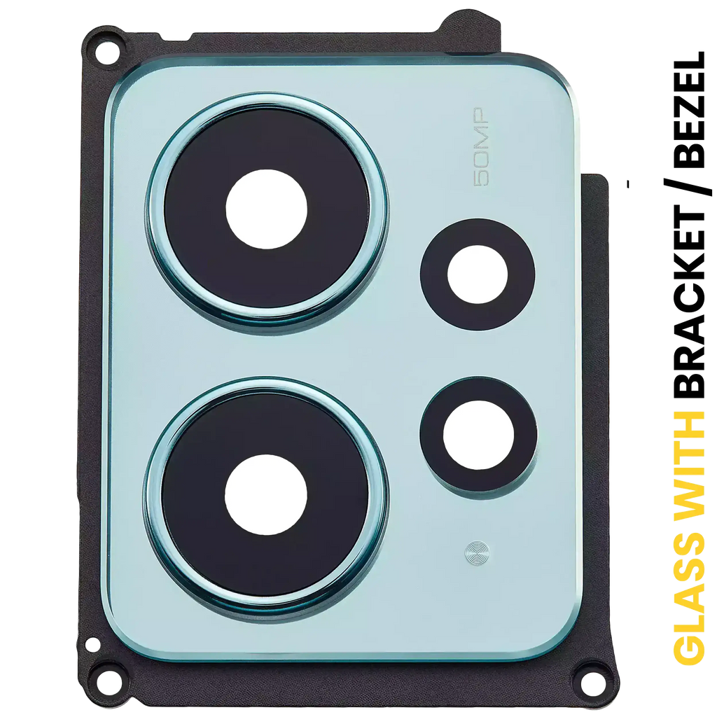 Rear Camera Lens with Holder / Frame for Xiaomi Redmi Note 12 4G (Mint Green)