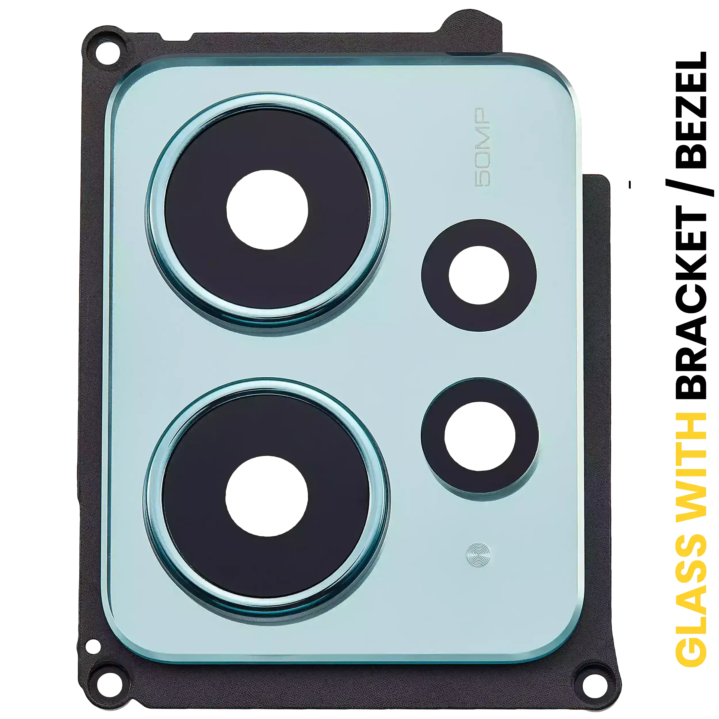 Rear Camera Lens with Holder / Frame for Xiaomi Redmi Note 12 4G (Mint Green)
