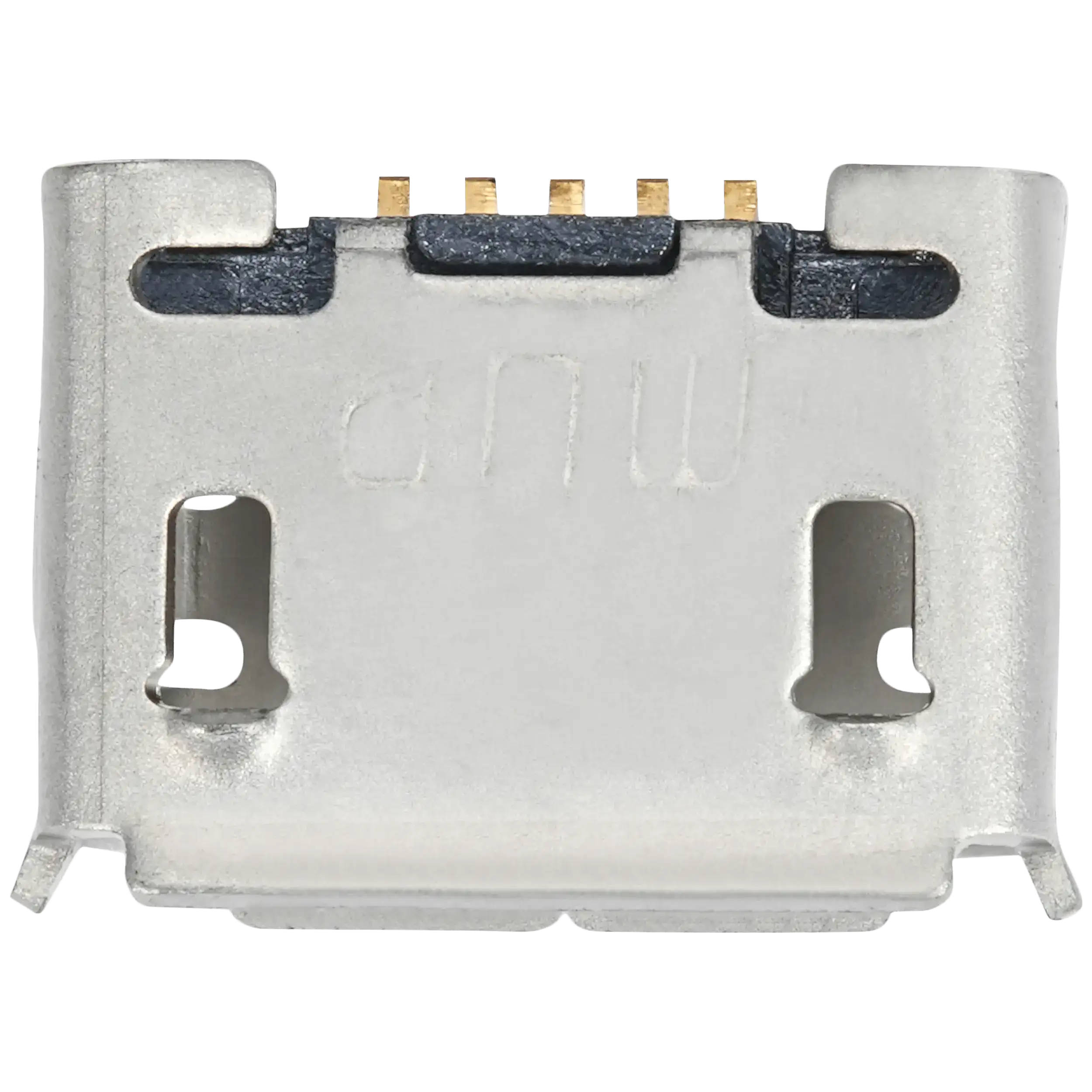 Ladebuchse Micro B 5-Pin mit 2 Haltepunkten (C017) – Lötarbeiten erforderlich