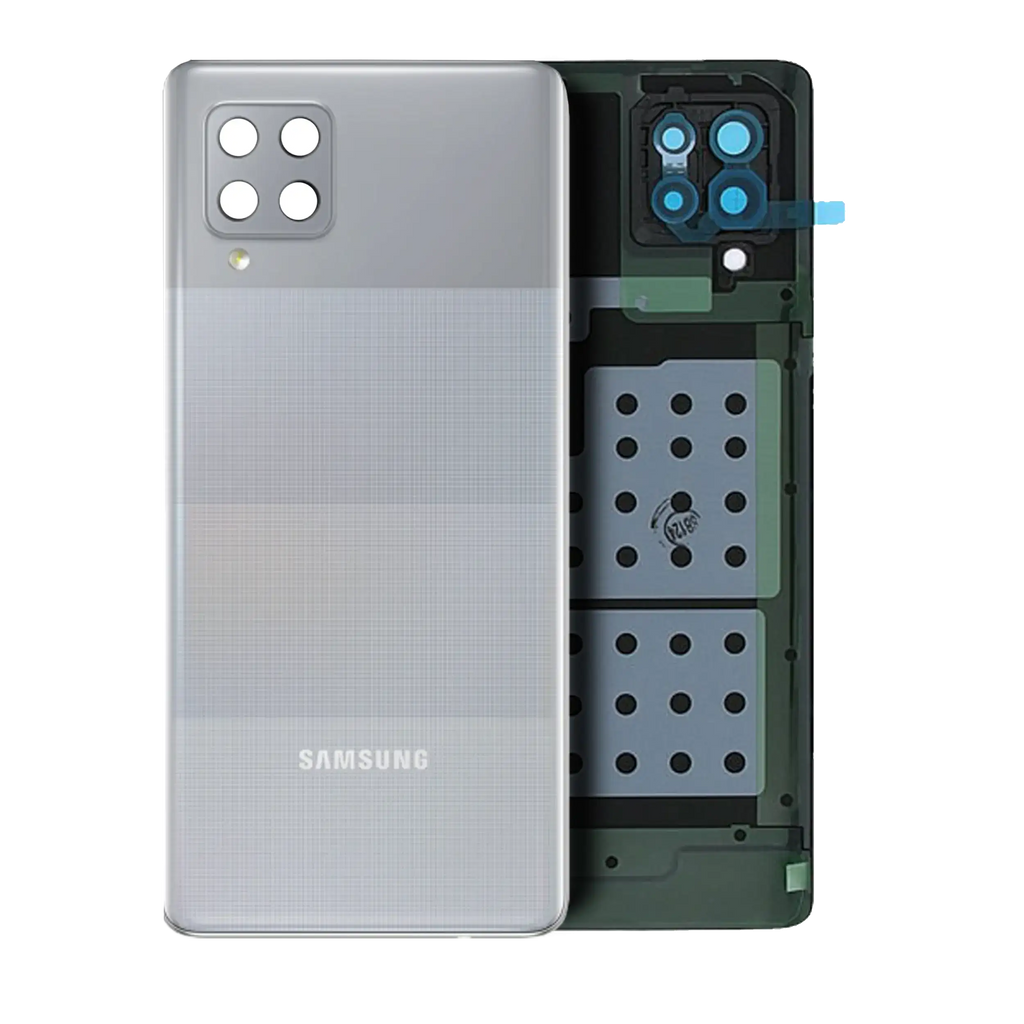Back Cover Glass with Camera Lens for Samsung Galaxy A42 5G (A426 / 2020) (Service Pack) (Prism Dot Gray)