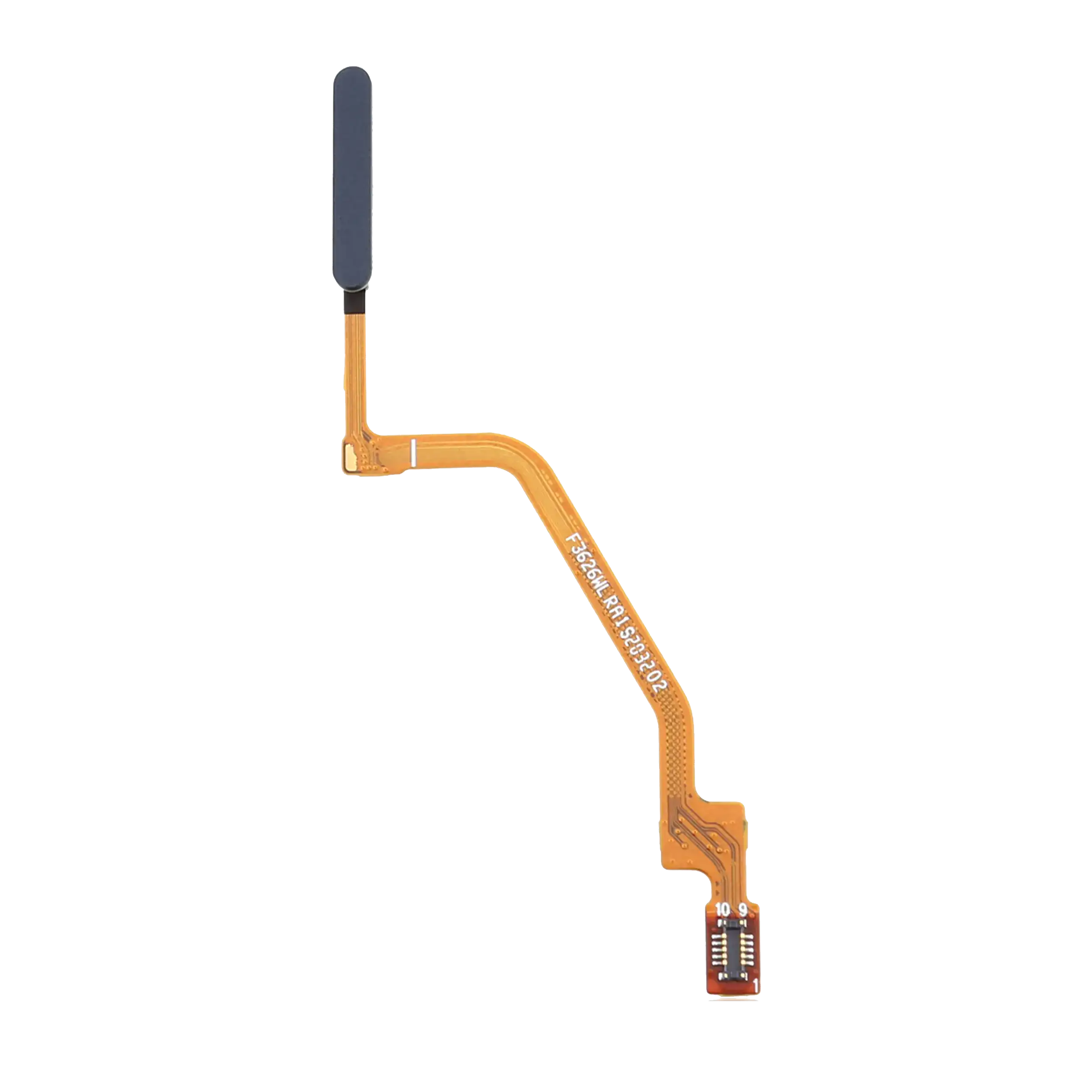 Fingerabdruckleser mit Flexkabel für Xiaomi Redmi Note 9S (Interstellar Gray)