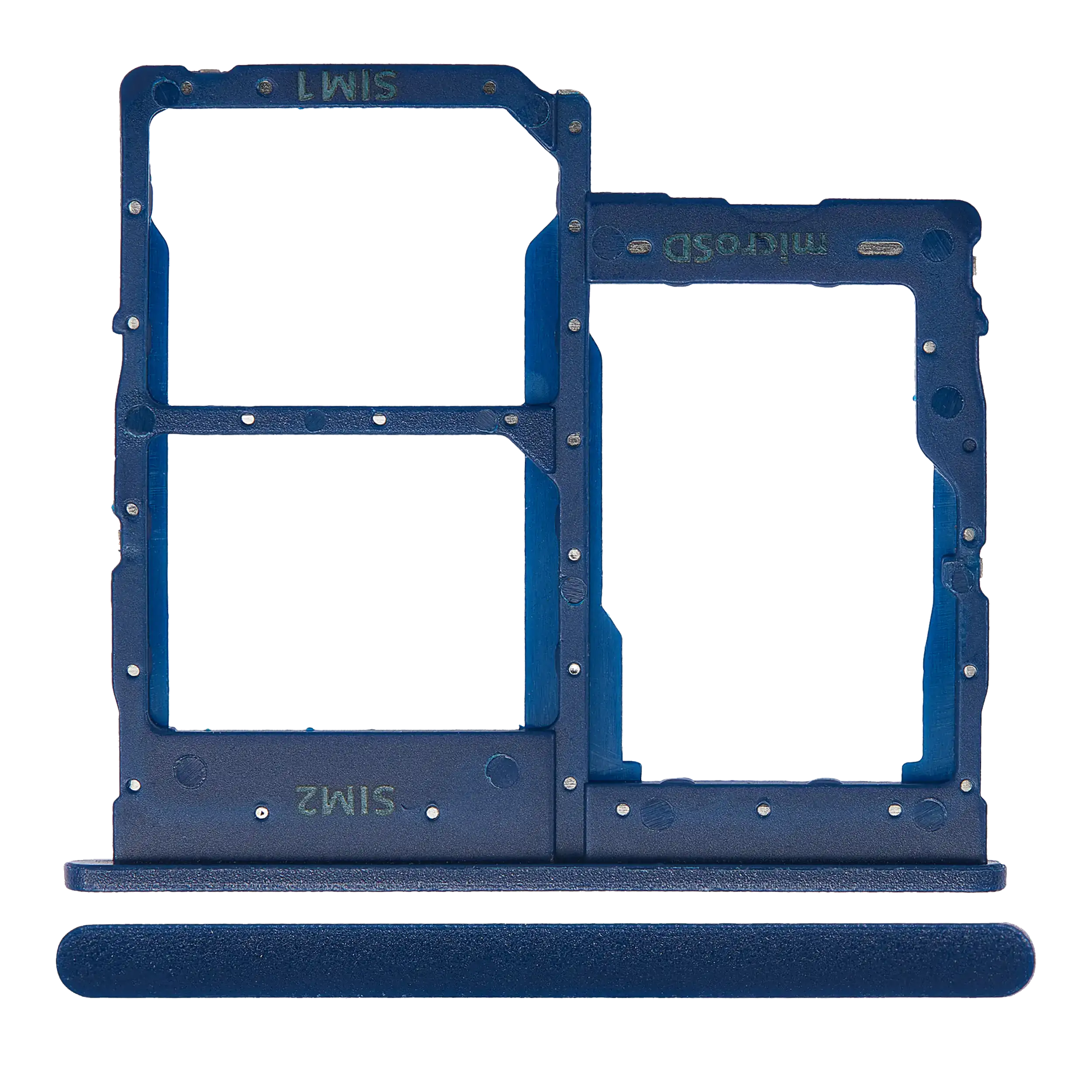 Dual SIM Card Tray for Samsung Galaxy A01 Core (A013 / 2020) (Blue)