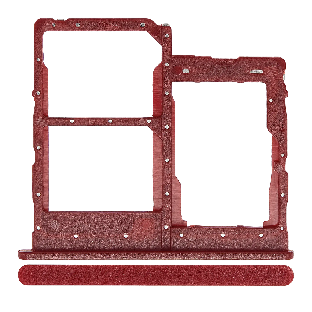 Dual SIM Card Tray for Samsung Galaxy A01 Core (A013 / 2020) (Red)