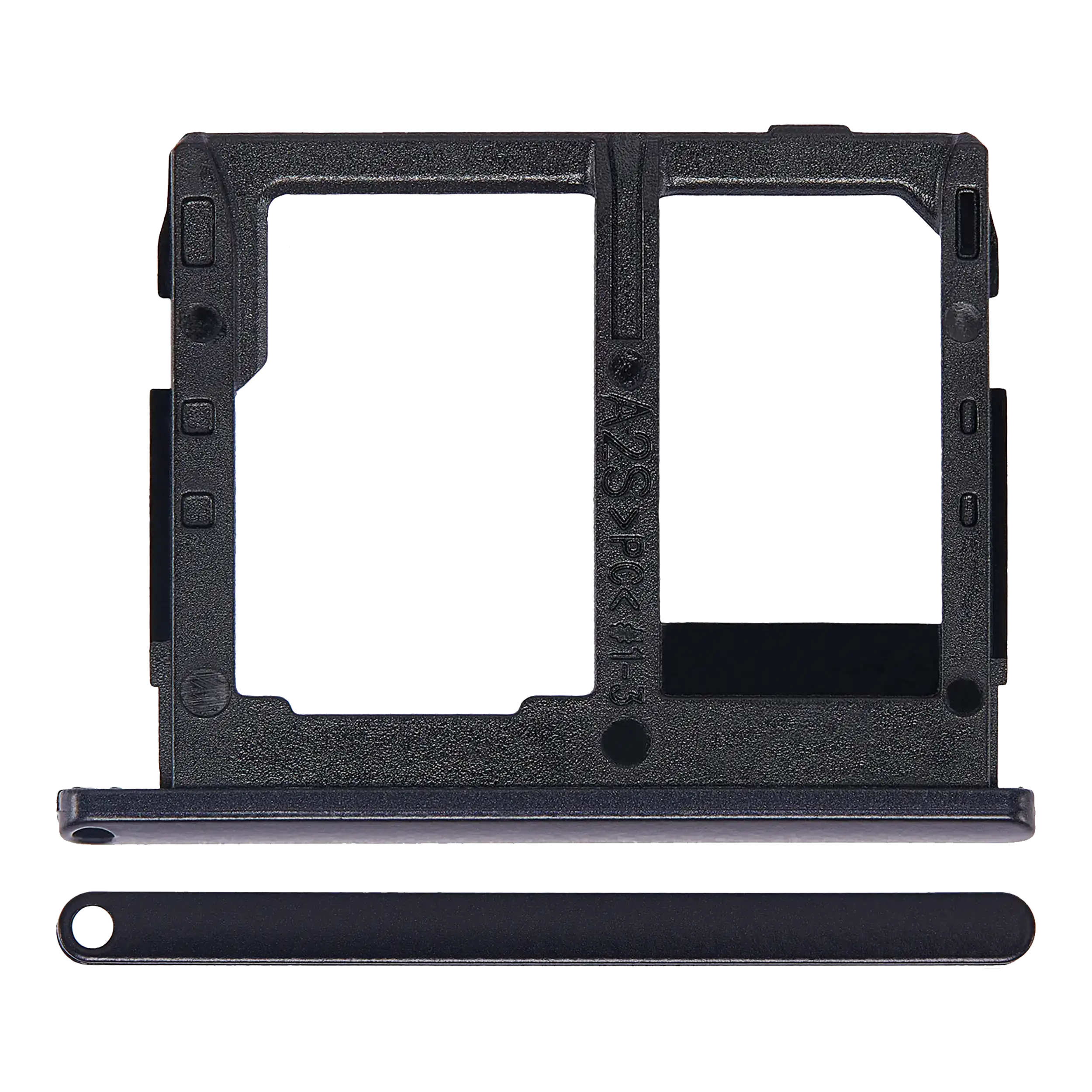 SIM-Kartenfach für Samsung Galaxy Tab A 8.0" (2017) (T385 / T387) (Mobilfunkversion) (Schwarz)
