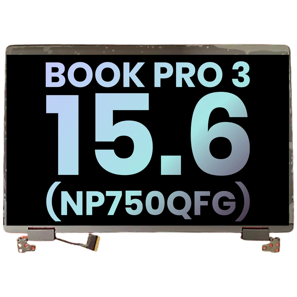 LCD Display for Samsung Galaxy Book 3 Pro 15.6" (NP750QFG Series) (Service Pack) (Black)