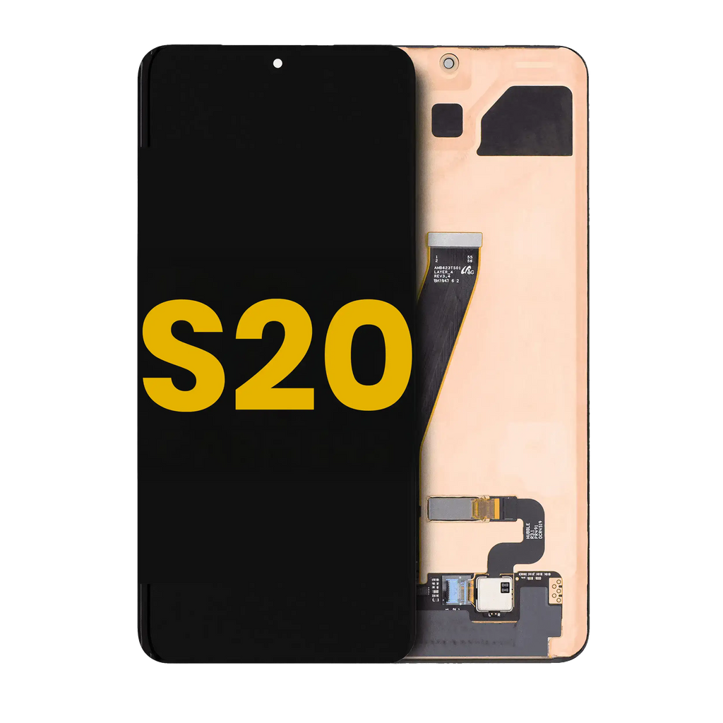 OLED-Display ohne Rahmen für Samsung Galaxy S20 5G (Refurbished) (Alle Farben)