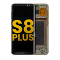 OLED-Display mit Rahmen für Samsung Galaxy S8 Plus (Refurbished) (Maple Gold)