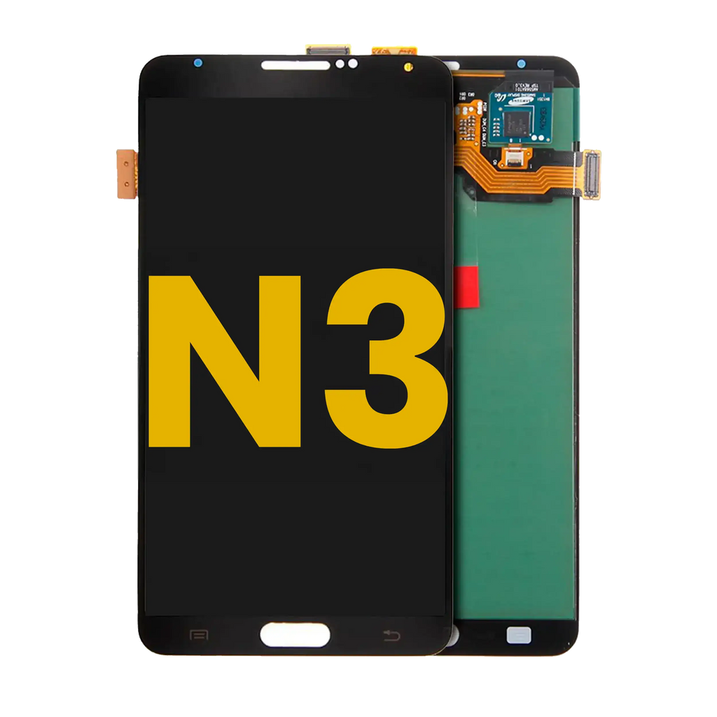 OLED-Display ohne Rahmen Samsung Galaxy Note 3 Generalüberholt Schwarz