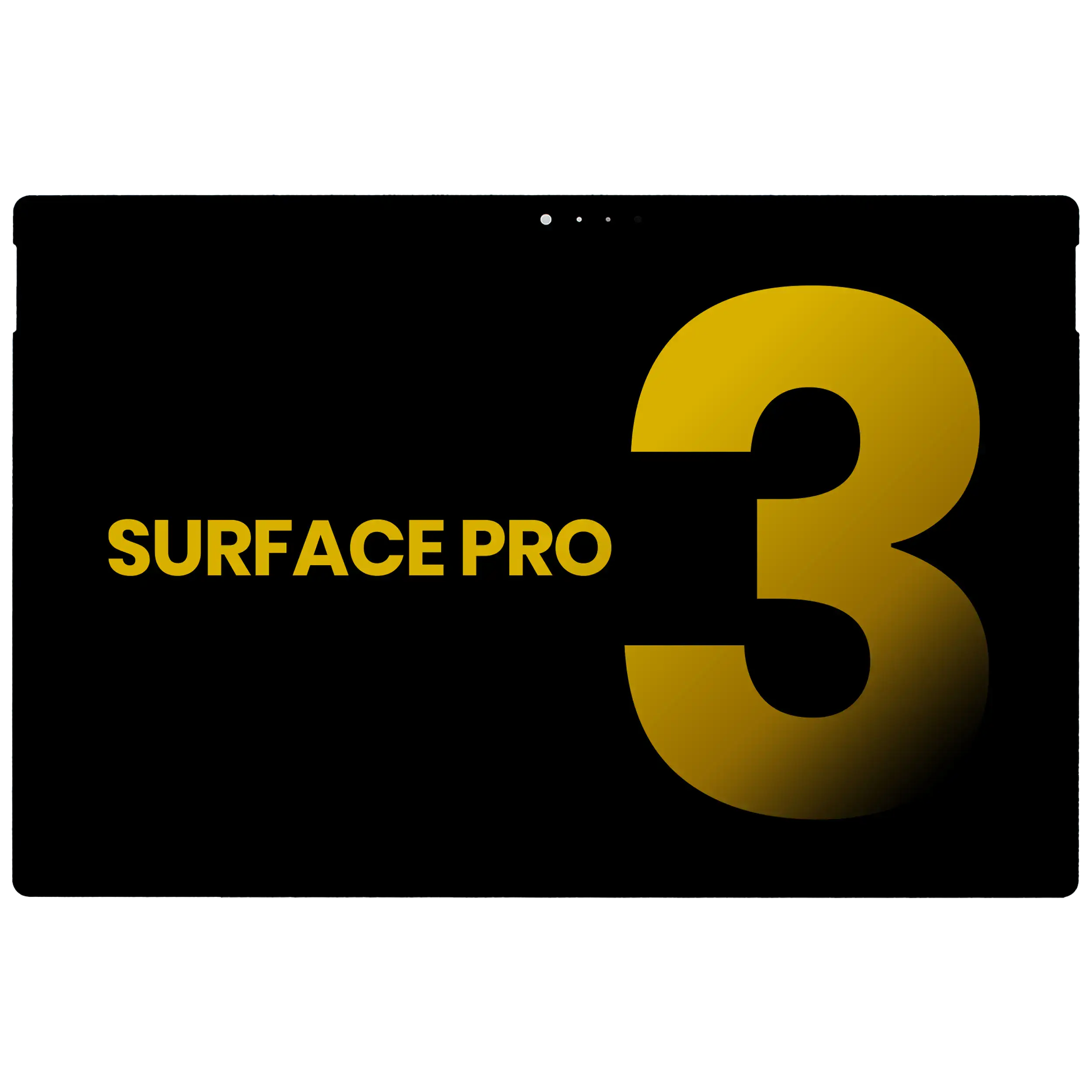 LCD-Display mit Digitizer für Microsoft Surface Pro 3 (Refurbished)